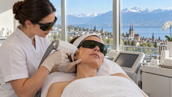 Les bienfaits de l'épilation laser du visage en Suisse